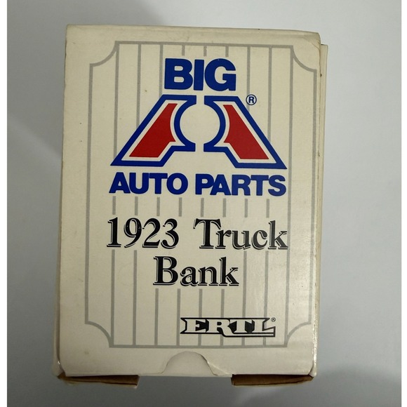Vintage Limited Edition ERTL Big A Auto Parts 1923 Chevy Panel Truck Bank Boxed - Picture 4 of 10
